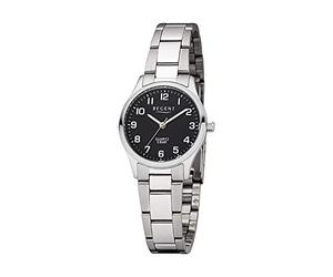 Regent Women Analog Quartz Watch with Stainless Steel Strap 12221091