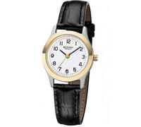 REGENT Women's Watch Leather Strap German Watch Brand Timeless and Modern, Gold, Silver, Black, Strap.