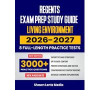 Regents Exam Prep Study Guide: Living Environment, 2026-2027: Proven Strategies, 8 Full-Length Practice Tests and In-Depth Answer Explanations for the New York Regents Exams