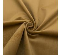 Regents Lux Soft Touch Plain Velvet Fire Retardant Plush Low Velour Cushion Sofa Upholstery Fabric Sold by The Metre - Tumeric - 1 Metre
