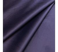 Regents Lux Soft Touch Plain Velvet Fire Retardant Plush Low Velour Cushion Sofa Upholstery Fabric Sold by The Metre - Aubergine Purple - 3 Metres