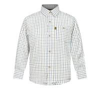 Regents View Kids (Unisex) Tattersall Long Sleeve Checked Shirt - Comfortable, Soft & Durable Smart Casual Clothing for All Country Lifestyle Kids. SH1-2 Blue (UK, Age, 1 Year, 2 Years, Regular)