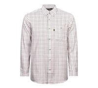 Regents View Mens Tattersall Long Sleeve Checked Shirt - Comfortable, Soft & Durable Smart Casual Work Wear & Country Style Clothing. (UK, Alpha, S, Regular, Regular, RED SH1-3)