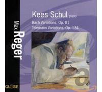 Reger / Bach: Variations op.81 / Telemann Variations op.134[CD]
