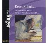 Reger, M. - Vars & Fugue Theme of Bach/Variations