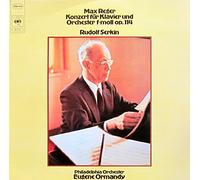 REGER, Max: Piano Concerto in F minor, op.114 ----REGER Max (Germania)-ORMANDY Eugene (dir); Philadelphia Orchestra; SERKIN Rudolf (dir - pianoforte)-CBS-CBS 61711