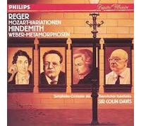 Reger: Mozart Variationen / Hindemith: Weber Metamorphosen