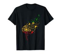 Reggae Dandelion Rasta Reggae Rastafarian Reggae Music T-Shirt