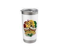 Reggae Jamaica Drums Stainless Steel Insulated Tumbler