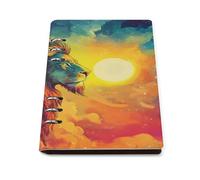 Reggae Lion Leather Refillable Notebook with 90 Sheets Travel A5 Notebooks Writing Journal Personal Planner