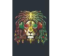 Reggae Lion Rasta Music Fan Rastafarianism Musician Gift: - 6 x 9 inches, To Do List Notebook, 120 Pages