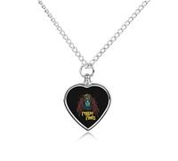 Reggae Lion Roots Custom Urn Necklace Pet Ashes Cute Pet Memorial Pendant Jewelry Gifts for Dog Cat