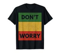 Reggae Music - Don't Worry Jamaican Rastafari Rasta T-Shirt
