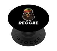 Reggae Music Jamaica Rastafari Roots Jamaican Rasta PopSockets Adhesive PopGrip