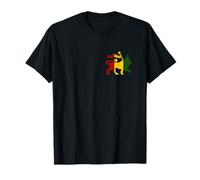 Reggae Music Lion Of Judah Rastafari Jamaica Rasta Gift T-Shirt