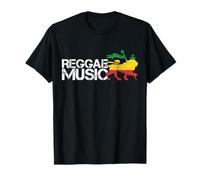 Reggae Music Rastafari Jamaica Lion Of Judah Rasta Gift T-Shirt
