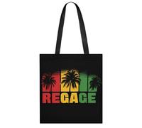 Reggae Music Tote Bag for Women Men Shoulder Bags Purses Pouch Handbags