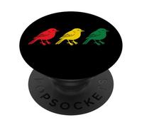 Reggae Rasta Music Lover Rastafari Bird Jamaican Roots Pride PopSockets Adhesive PopGrip