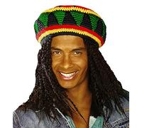 Reggae/Rasta Tam Disguise Hats Caps & Headwear for Fancy Dress Costumes Accessory