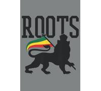Reggae Roots Lion Of Judah Rastafari Music Rasta Gift: Notebook Journal lined 6X9 inch 110p