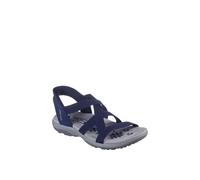 Reggae Slim Stretch Flex Sandal Skechers Navy 7