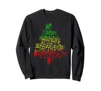 Reggae Xmas Tree Reggae Music Jamaica Rastafari Roots Sweatshirt