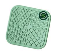 Reggie Silicone Dog Lick Mat | Anxiety Relief Slow Feeder, Treat Dispenser. Extends Mealtime for Fast Eaters | Non-Slip Design with Suction Cups - BPA-Free Freezer Safe - for Wet & Dry Food.