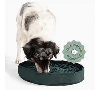 Reggie Stimulating Feeder Mat for Dogs | Relieve Speed Eating, Boredom, Stress | Vet-Approved & Ideal for All Ages, Dog Breeds, and Sizes (Hunter Green Feeder Mat)