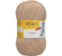 Regia 9801629-08078, Hand Knitting Yarn, Wool , Iceland, 18 x 9 x 9 cm, wool, hell-kamel meliert, 16 x 9 x 9 cm