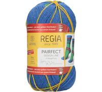 Regia Design Line, 4-Threaded by Arne & Carlos, Hand Knitting Wool/Yarn, Sock Yarn - per 100 g Ball, 75% New Wool, 25% Polyamide, Fossheim, 16 x 9 x 7.5 cm