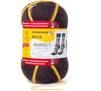 Regia Design Line, 4-Threaded by Arne & Carlos, Hand Knitting Wool/Yarn, Sock Yarn - per 100 g Ball, 75% New Wool, 25% Polyamide, Case, 16 x 9 x 7.5 cm
