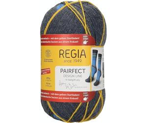 Regia Design Line, 4-Threaded by Arne & Carlos, Hand Knitting Wool/Yarn, Sock Yarn - per 100 g Ball, 75% New Wool, 25% Polyamide, Heroy, 16 x 9 x 7.5 cm