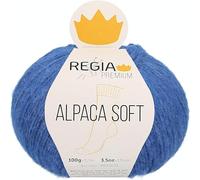 Regia Schachenmayr Premium Alpaca Soft, 100 g Jeans Hand Knitting Yarn