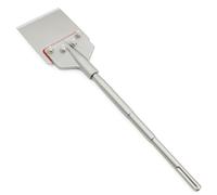 Regiis Tech SDS Max Floor Scraper 6 In. x 24.4 In. Removable handle Wide Tile Flooring Adhesives Remover, Thinset Removal Tool Chisel Bit for Rotary Hammer Drill