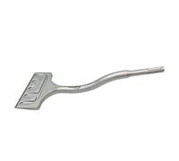 Regiis Tech SDS Plus Floor Scraper 3.5 in. x 10 in. Crank Flooring Adhesives Remover, Thinset Removal Tool Chisel Bit for Rotary Hammer Drill