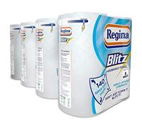 Regina Blitz 3 Ply Kitchen Towel Rolls Jumbo Household Towel 70 Sheets Per Roll(Pack of 8 Rolls)