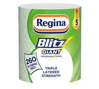 Regina Blitz Giant All Purpose Towel, 3-Ply, 1 Roll