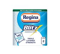 Regina Blitz Household Towels 3-Ply Twin-Pack 70 Sheets Per Roll