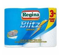 Regina Blitz Original Kitchen Roll - 3 Roll Pack (4)