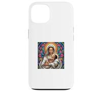 Regina Caeli Blessed Virgin Mary and Child Jesus Case for iPhone 13