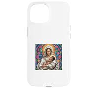 Regina Caeli Blessed Virgin Mary and Child Jesus Case for iPhone 15