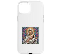Regina Caeli Blessed Virgin Mary and Child Jesus Case for iPhone 15 Plus