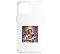 Regina Caeli Blessed Virgin Mary and Child Jesus Case for iPhone 16 Pro Max
