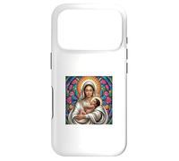 Regina Caeli Blessed Virgin Mary and Child Jesus Case for iPhone 17 Pro