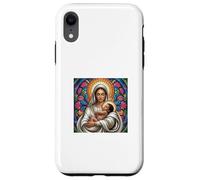 Regina Caeli Blessed Virgin Mary and Child Jesus Case for iPhone XR