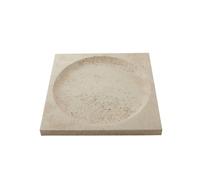 REGINA Dish 30 cm Travertine