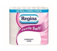 Regina Toilet Roll Gentle Soft 3Ply – Pack of 32 Rolls