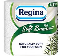 9x Regina Soft Bamboo 3 Ply Toilet Tissue