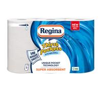 Regina Thirst Pockets Kitchen Roll 3 Pack