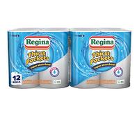 Regina Thirst Pockets Kitchen Towels, Large, Pack of 12